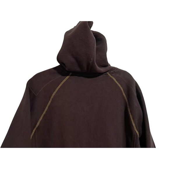 Columbia Womens XL Maroon Hooded Sweatshirt With Pockets - Picture 7 of 10